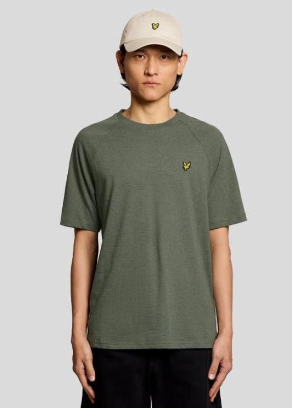 Lyle & Scott Tri-Marl Raglan T-Shirt Khaki  (TS2429V-Y178) - MerkenOutlet