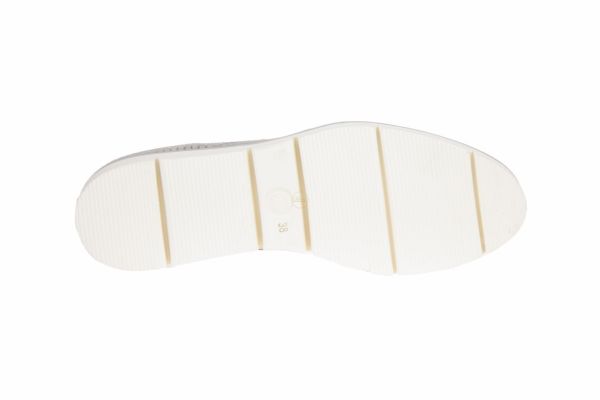 Maripé Wit-grijze Veterschoen  (20582zilver) - MerkenOutlet