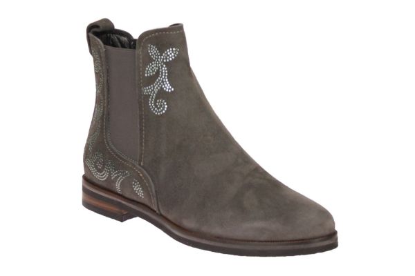 Maripé Taupe Enkellaars  (25075) - MerkenOutlet