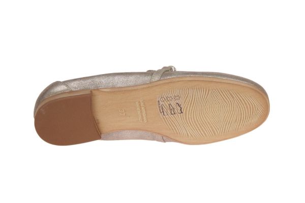 Maripé Beige Metallic Moccasin  (26550.8) - MerkenOutlet