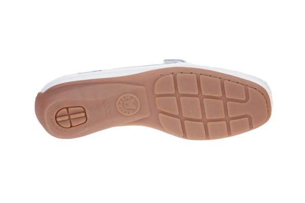 Mephisto Natala Witte Moccasin Lak  (NATALA-1030) - MerkenOutlet