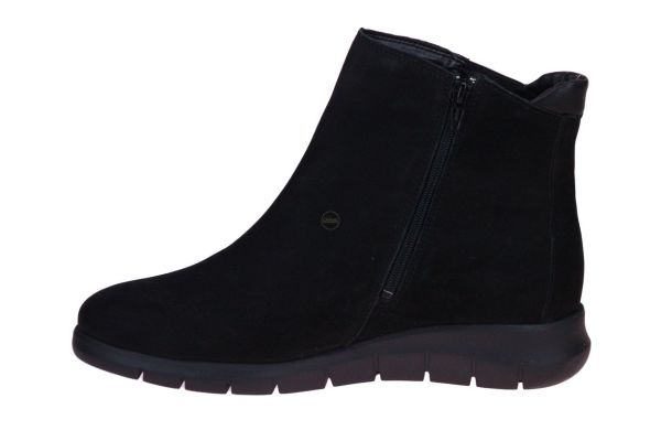 Mephisto Mobils Ergonomic Idilia Zwarte Enkellaars  (IDILIA-30400) - MerkenOutlet