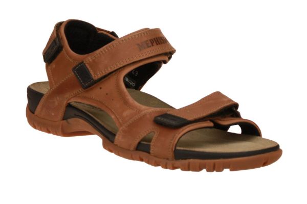 Mephisto Brice Cognac Sandaal  (BRICE 178) - MerkenOutlet