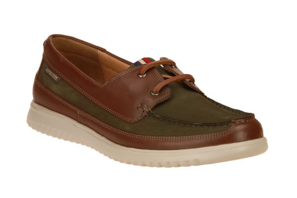 Mephisto Trevis Bruin-Groene Bootschoen  (TREVIS 6178) - MerkenOutlet