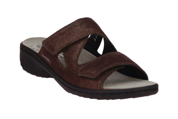 Mephisto Mobils Ergonomic Geva Bruine Slipper  (GEVA-2758) - MerkenOutlet