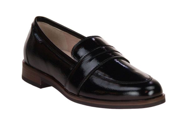 Mephisto Hadele Zwarte Moccasin  (HADELE-1014N) - MerkenOutlet