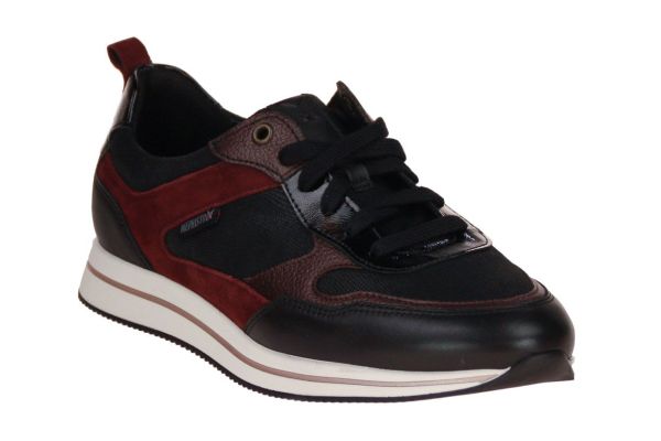 Mephisto Lydie Zwart-Bordo Sneaker  (LYDIE 9957) - MerkenOutlet