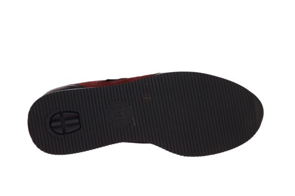 Mephisto Lydie Zwart-Bordo Sneaker  (LYDIE 9957) - MerkenOutlet
