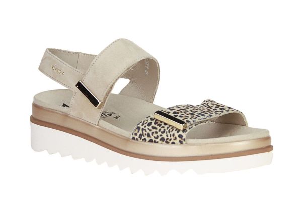 Mephisto Dominica Beige Sandaal  (DOMINICA-1221B) - MerkenOutlet
