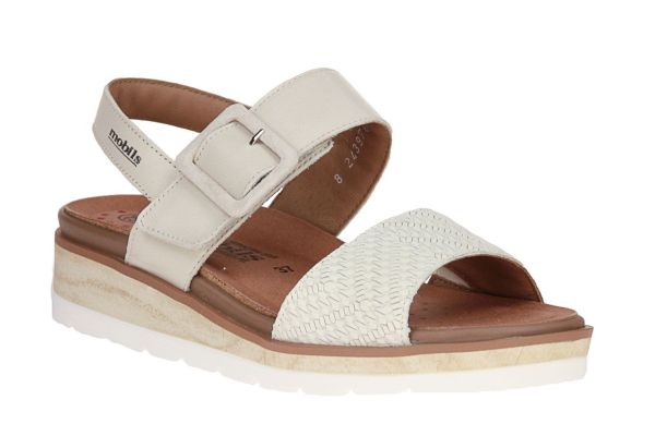 Mephisto Mobils Ergonomic Melysa Offwhite Sandaal  (MELYSA-7834) - MerkenOutlet