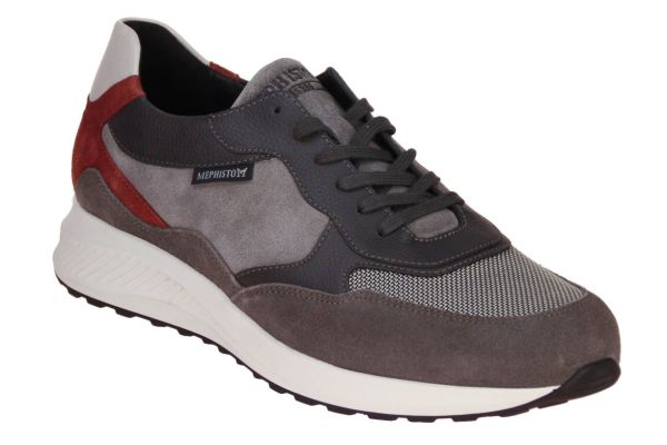 Mephisto Driss Sneaker Grijs  (DRISS-V3659-1552) - MerkenOutlet