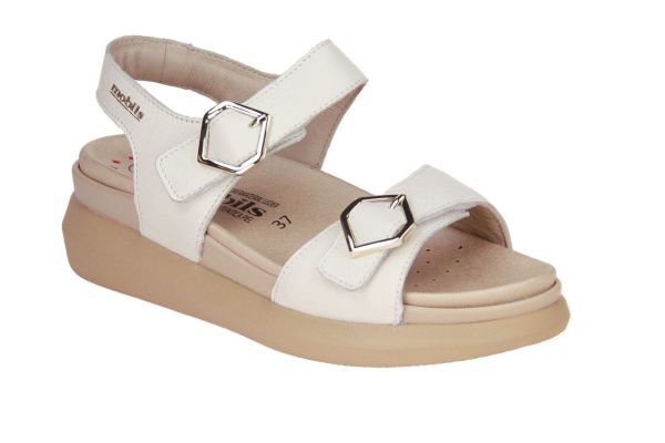 Mephisto Mobils Ergonomic Fyda Sandaal Offwhite  (FYDA 9934) - MerkenOutlet