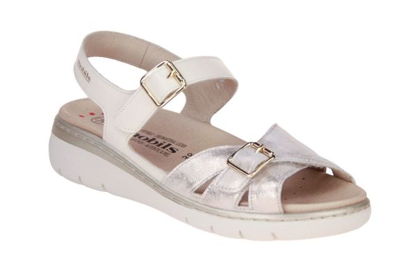 Mephisto Mobils Ergonmic Leonna Sandaal Offwhite  (LEONNA-7880) - MerkenOutlet