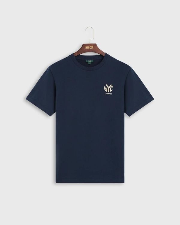 Mercer The Subway Tee Blue  (AP261004-600) - MerkenOutlet