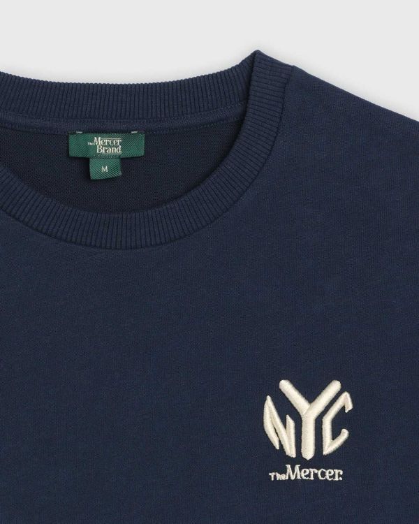 Mercer The Subway Tee Blue  (AP261004-600) - MerkenOutlet