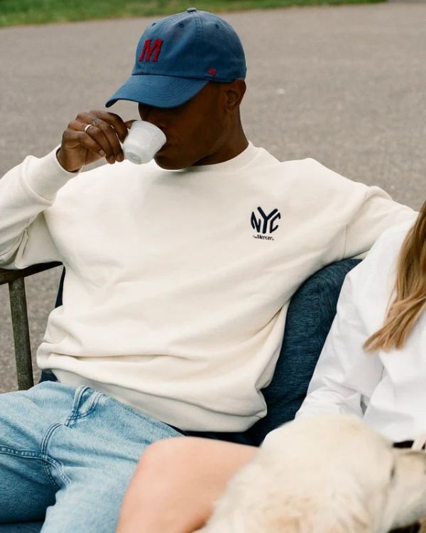 Mercer The Subway Sweat Offwhite  (AP261012-102) - MerkenOutlet