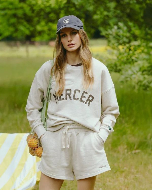 Mercer The Mercer Sweat Short W Offwhite  (AP261017-102) - MerkenOutlet