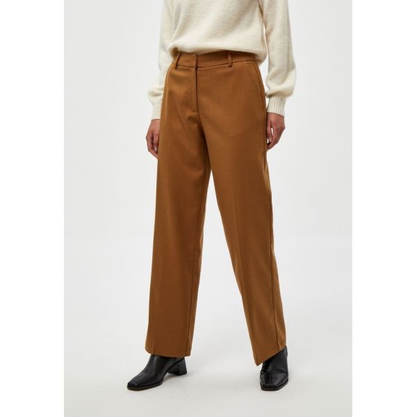 Minus Amber Pants Rustic Brown  (MI4186-371) - MerkenOutlet