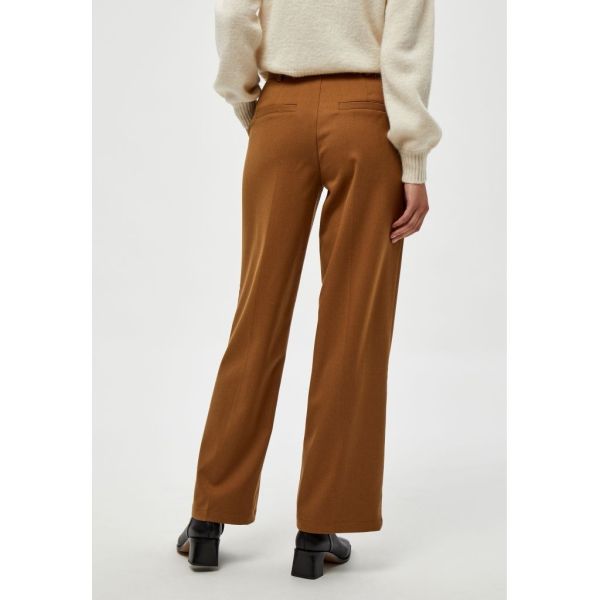 Minus Amber Pants Rustic Brown  (MI4186-371) - MerkenOutlet