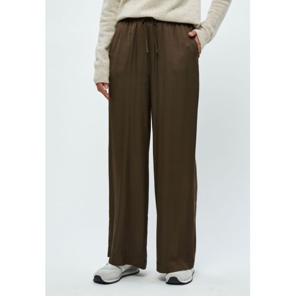 Minus Kamia Pants 1 Slate Brown  (MI4818-741) - MerkenOutlet