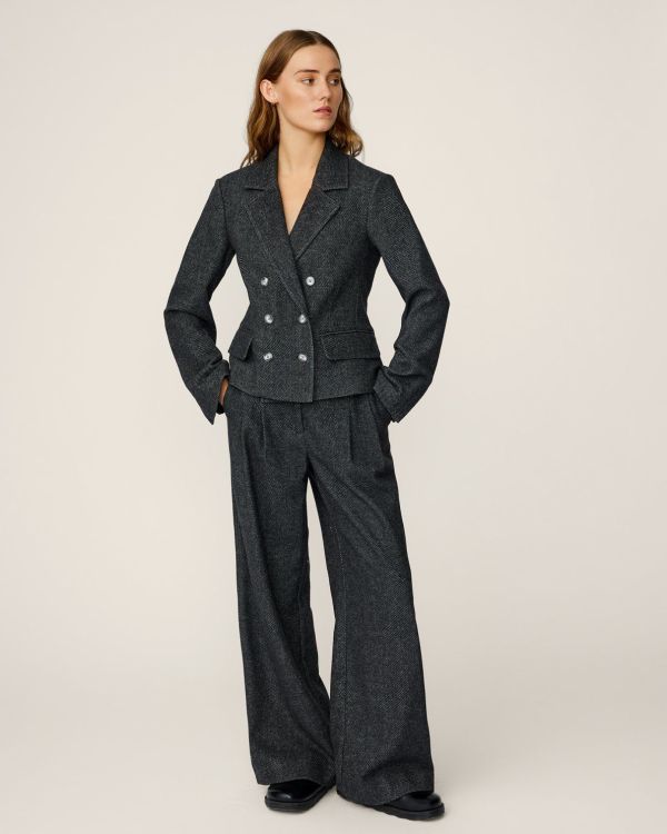 MSCH Gracen Pants Grey  (17996-GREY) - MerkenOutlet
