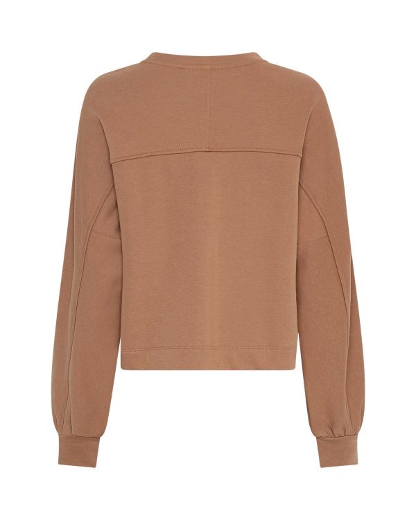 MSCH Briena Slit Sweatshirt Toasted Coconut  (19519 TOASTED COCONUT) - MerkenOutlet