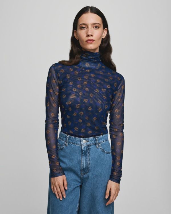 MSCH Ginie Illenora LS Top Mari Blue  (19523 MARI BLUE) - MerkenOutlet