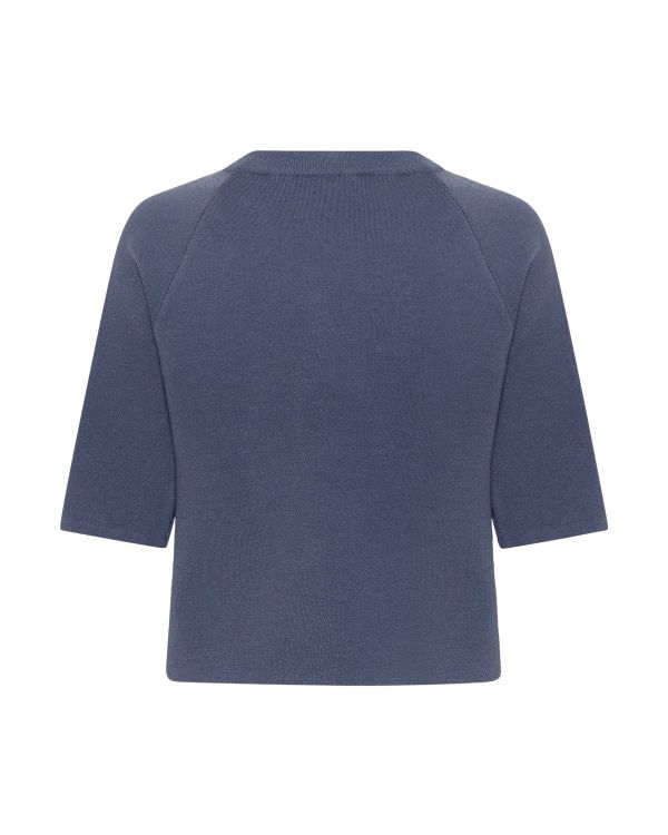 MSCH Aubree East 2/4 Cardigan Vintage Indigo  (19596 VINTAGE INDIGO) - MerkenOutlet