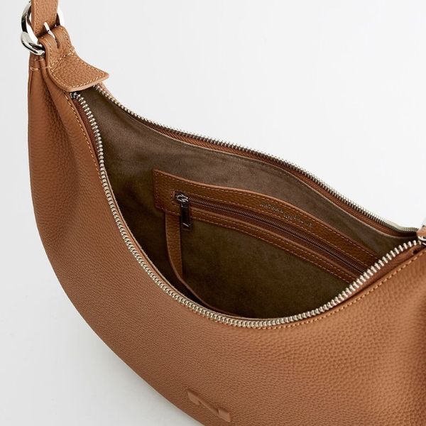 Nathan Baume Olga Cognac Handtas  (10064-G024) - MerkenOutlet