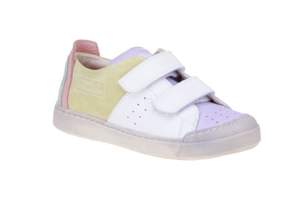 Naturino Trajan Wit-Lila Sneaker  (2014876-1I41) - MerkenOutlet