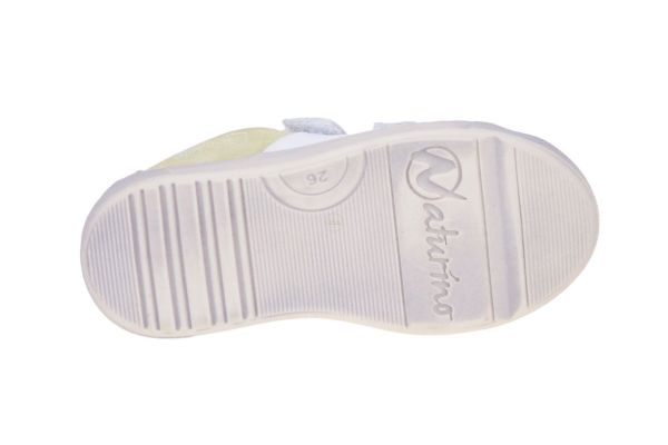 Naturino Trajan Wit-Lila Sneaker  (2014876-1I41) - MerkenOutlet