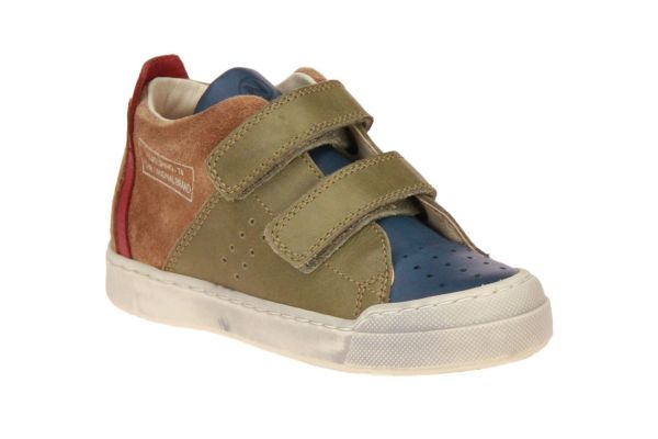 Naturino Trajan Groen-Blauwe Velcroschoen  (2018092.02-3C05) - MerkenOutlet