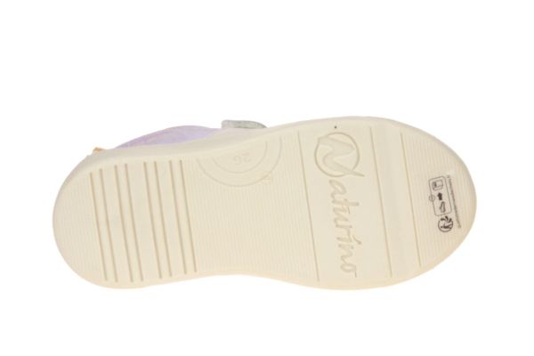 Naturino Trajan Beige-Lila Sneaker  (2014876-2M20) - MerkenOutlet