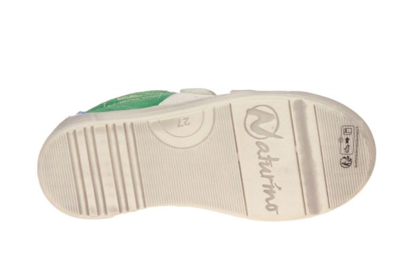 Naturino Trajan Beige-Groene Velcroschoen  (2014876-3D05) - MerkenOutlet