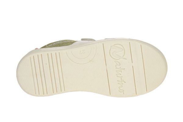 Naturino Trajan Beige-Kaki Velcroschoen  (2014876-3D27) - MerkenOutlet