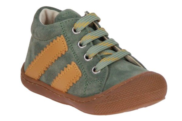 Naturino Cocoon Eerste Stapper Groen-Camel  (2019139.01-3F44) - MerkenOutlet