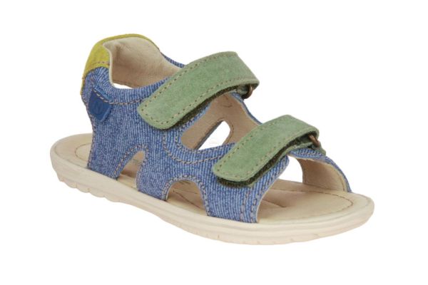 Naturino Sky Denim Sandaal Blauw-Groen  (0502430.86-3C61) - MerkenOutlet