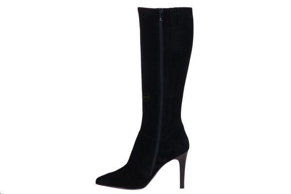 Nero Giardini Zwarte Lange Laars  (0117243DE-100) - MerkenOutlet