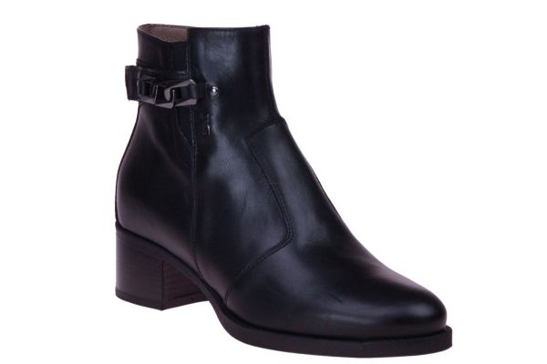 Nero Giardini Zwarte Enkellaars  (I205002D-100) - MerkenOutlet