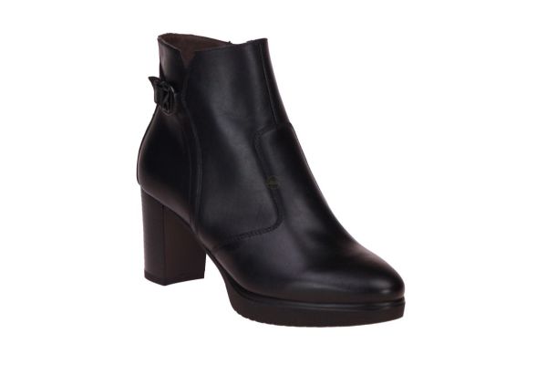 Nero Giardini Zwarte Enkellaars Gesp  (I308241D-100) - MerkenOutlet