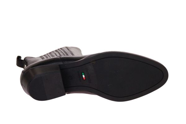 Nero Giardini Zwarte Enkellaars  (I411330D-100) - MerkenOutlet