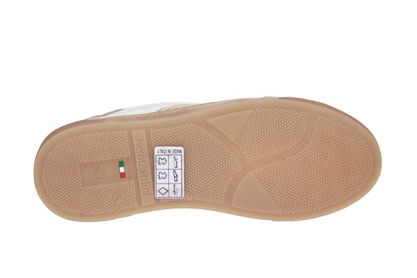 Nero Giardini Sneaker Wit-Goud  (E513006D-707) - MerkenOutlet