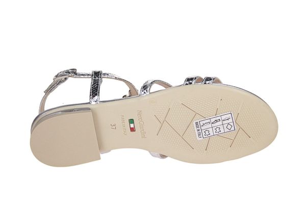 Nero Giardini Sandaal Zilver  (E513270D-700) - MerkenOutlet