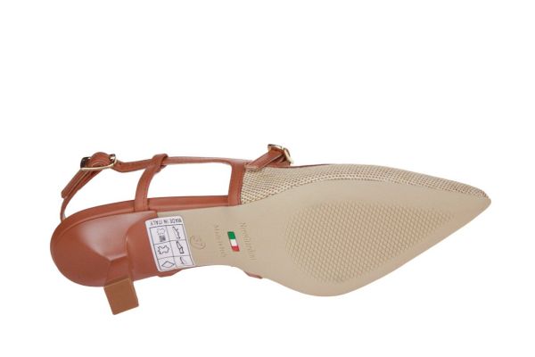 Nero Giardini Slingback Cognac  (E615471D-420) - MerkenOutlet