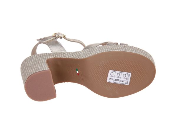 Nero Giardini Sandaal Goud  (E616071D-418) - MerkenOutlet
