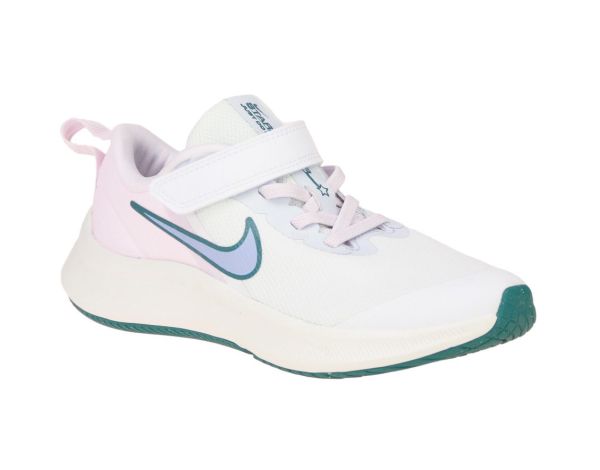 Nike Star Runner 3 Wit-Roze  (DA2777-102) - MerkenOutlet