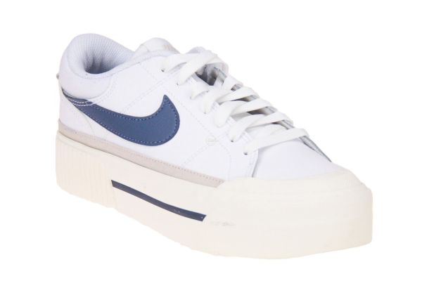 Nike Court Legacy Lift Wit-Blauw  (DM7590-104) - MerkenOutlet