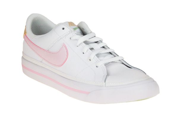 Nike Court Legacy GS Wit-Roze  (DA5380-115) - MerkenOutlet
