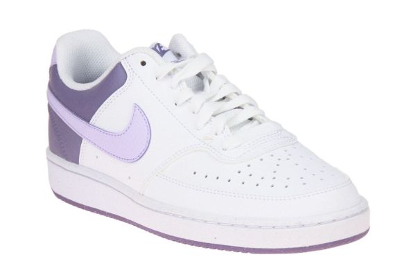 Nike Court Vision Low White- Daybreak Lilac Bloom  (HF4989-100) - MerkenOutlet