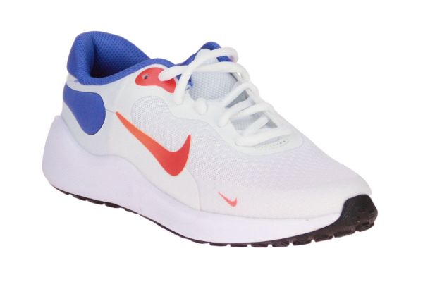 Nike Revolution 7 GS White/Team Oranje  (FB7689-102) - MerkenOutlet
